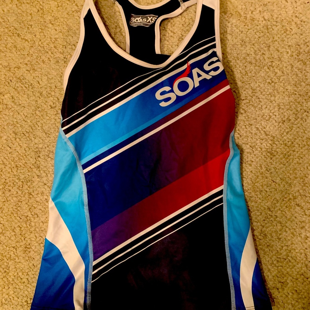 SOAS Racing triathlon/running top, XS